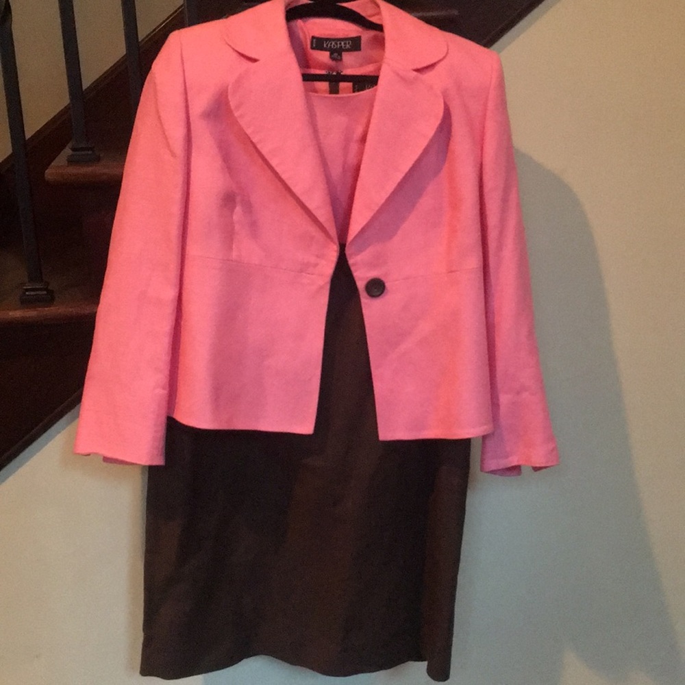 KASPER dress and jacket